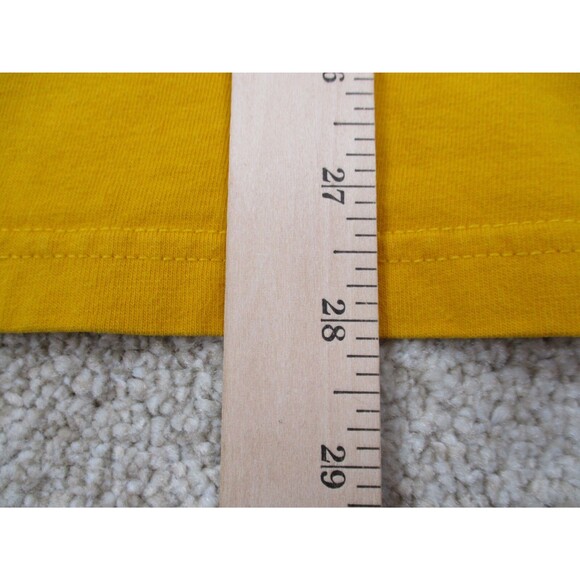 Patagonia Shirt Adult Large Yellow Organic Cotton Logo Lightweight Hiking Mens * - Picture 8 of 13